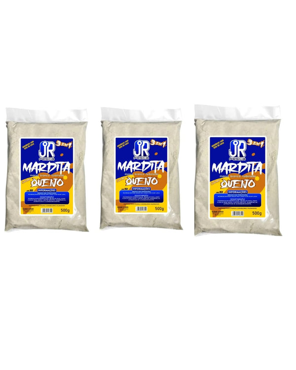 Kit com 3 Massas JR Mardita Sabor Queijo - Pescaria Marca Grife da Pesca - Foto 1 | Grife da Pesca