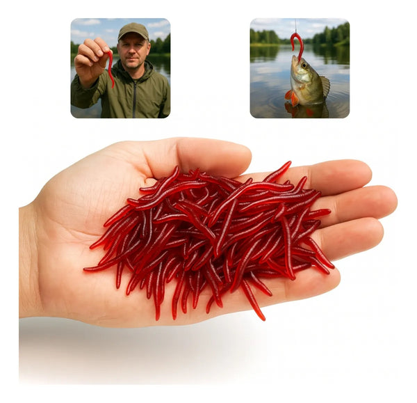Minhoca Artificial de Silicone - Pescaria Marca Grife da Pesca - Foto 1 | Grife da Pesca