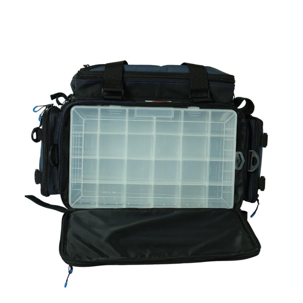 Bolsa Lumis Defender De Nylon Com 2 Estojos Transparentes - Pescaria Marca Grife da Pesca - Foto 4 | Grife da Pesca