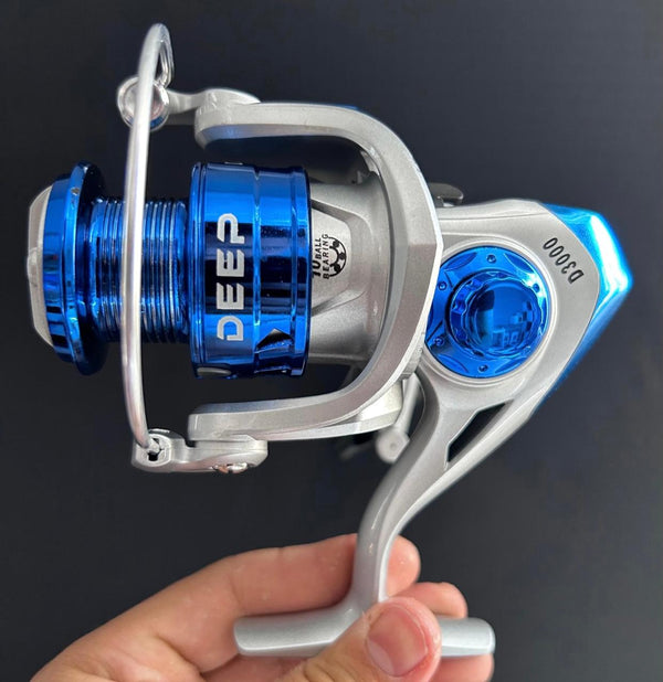 Molinete DHM 10 Rolamentos Carretel Em Grafite - Pescaria Marca Grife da Pesca - Foto 5 | Grife da Pesca