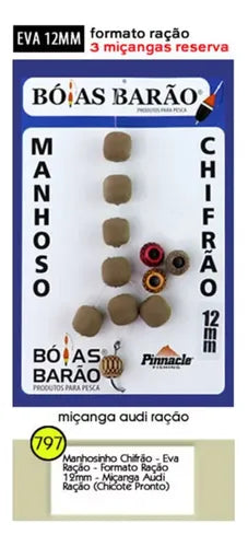 Manhosinho 12mm Crifrão Barão - Pescaria Marca Grife da Pesca - Foto 2 | Grife da Pesca
