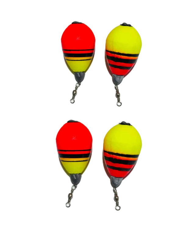 Kit com 4 Boias Barão Mini Lambari 6 Ref:35 - Pescaria Marca Grife da Pesca - Foto 1 | Grife da Pesca