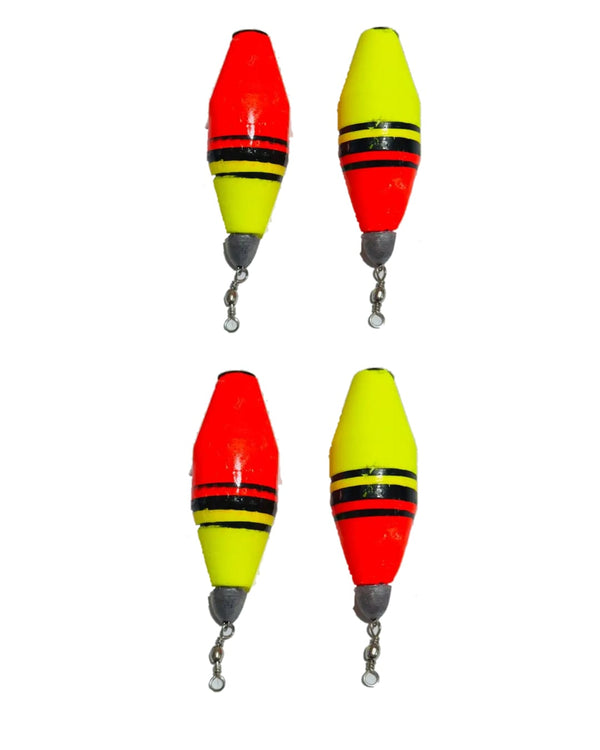 Kit com 4 Boias Barão Mini Balão Ref :34 - Pescaria Marca Grife da Pesca - Foto 1 | Grife da Pesca