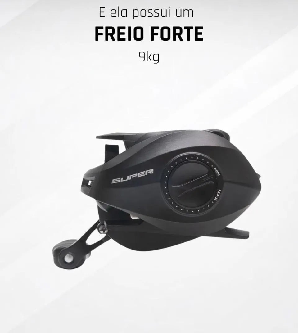 Carretilha Pesca Cw Super Tamba Edition 7 Rol. Drag 9 KG
