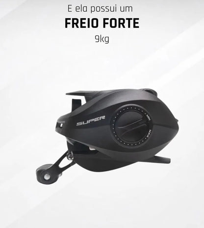 Carretilha Pesca Cw Super Tamba Edition 7 Rol. Drag 9 KG