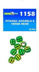 Kit com 10 Pacotes de Miçangas Pitanga - Pescaria Marca Grife da Pesca - Foto 2 | Grife da Pesca