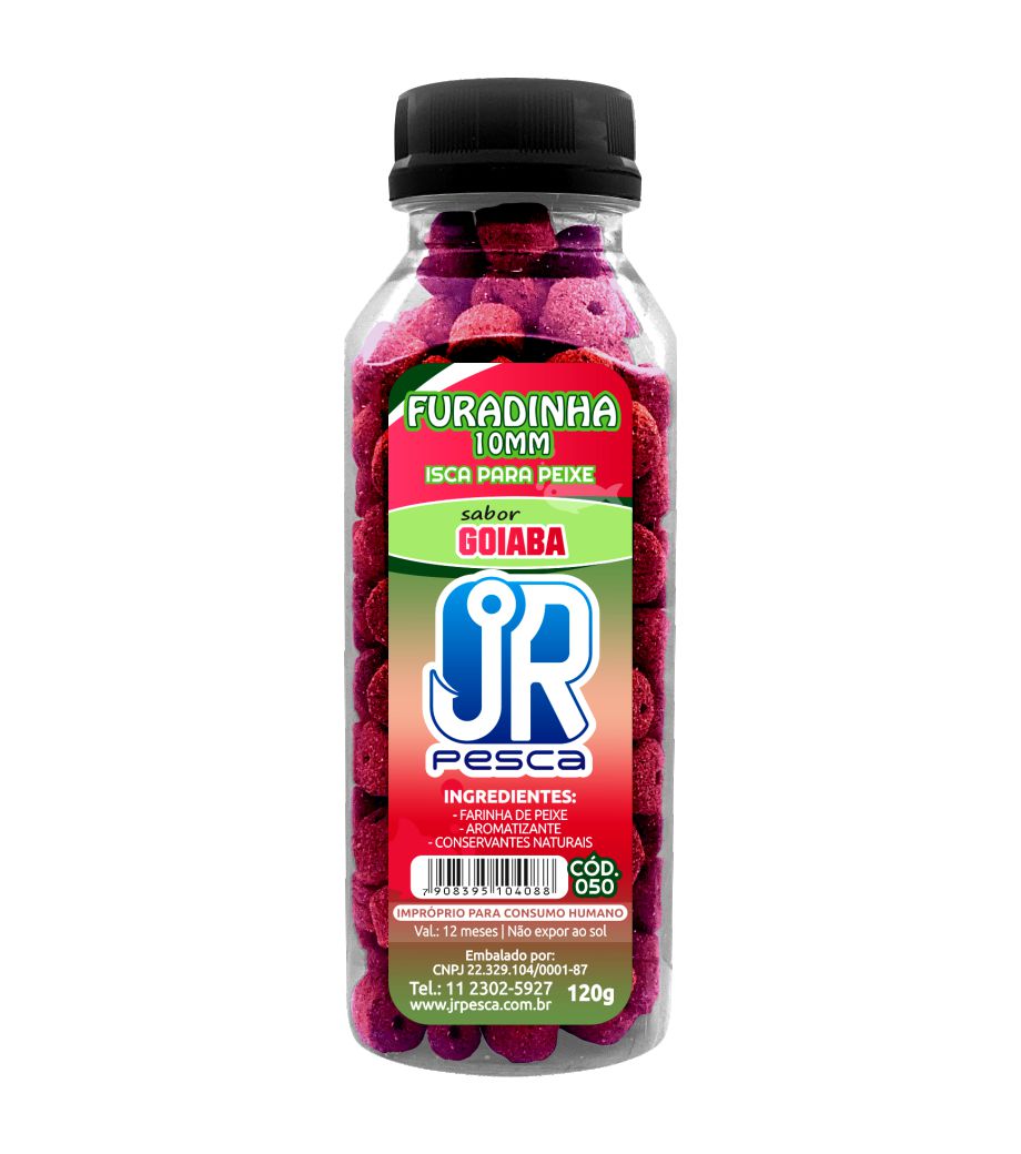 Ração Furadinha Aquamil JR Pesca