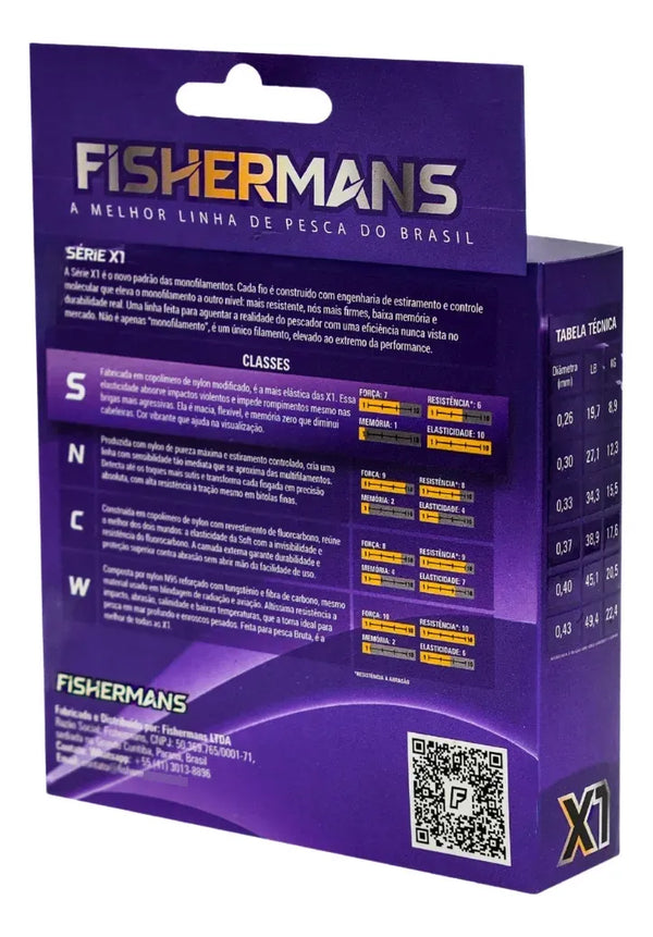 Linha De Pesca Fishermans Monofilamento S50 X1 Soft 300mts - Pescaria Marca Grife da Pesca - Foto 3 | Grife da Pesca