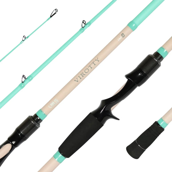 Vara Lumis Virotty Im8 Blue-Green New Model P/Carretilha