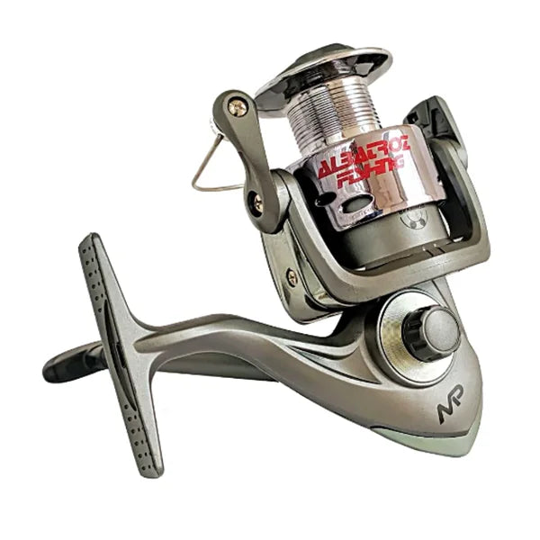 Molinete Albatroz MP 50 Cor Cinza - Pescaria Marca Grife da Pesca - Foto 2 | Grife da Pesca