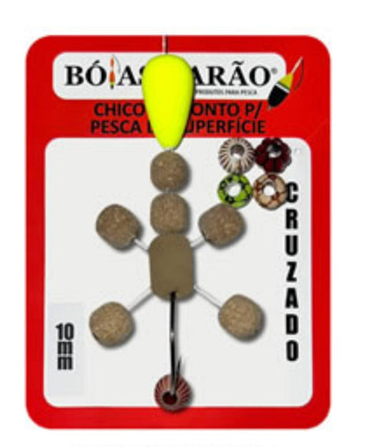 Chicote Pronto Cruzado Anteninha Eva 10mm Barão - Pescaria Marca Grife da Pesca - Foto 7 | Grife da Pesca