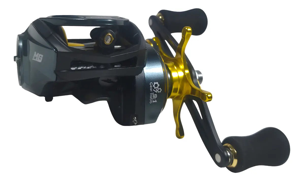 Carretilha CW MG Black 9 Rolamentos