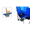 Cadeira Dobravel Camping Deyu C/Braço Azul