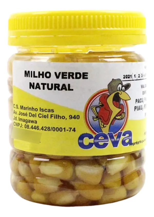 Milho Verde Natural em Conserva - Pescaria Marca Grife da Pesca - Foto 1 | Grife da Pesca