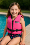 Colete Salva vidas Jogá Wave Rosa Infantil