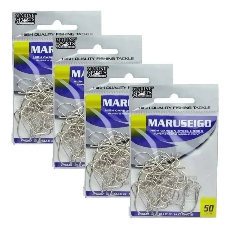 Anzol Marine Sports Maruseigo Nickel - Pescaria Marca Grife da Pesca - Foto 1 | Grife da Pesca
