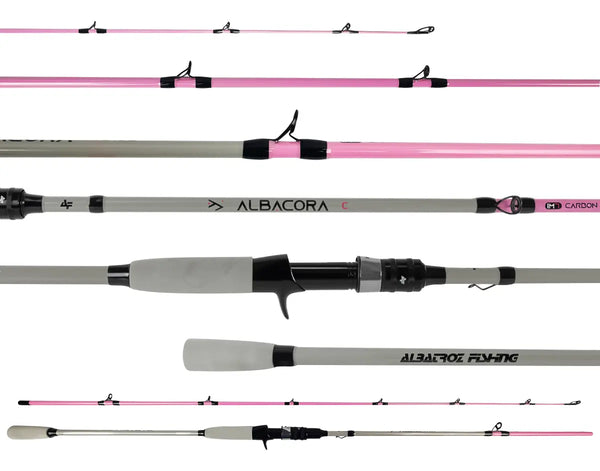 Vara P/ Carretilha Albatroz Albacora Pink