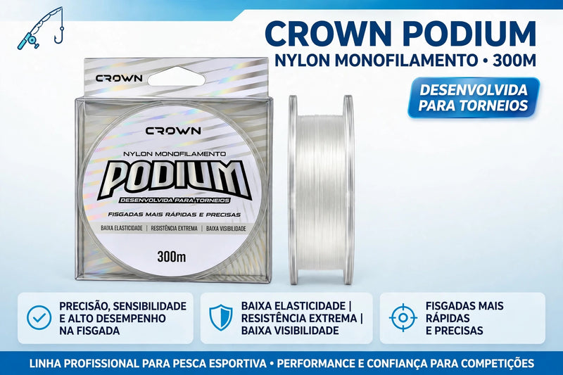 Linha Crown Podium 300 Mtrs Torneios