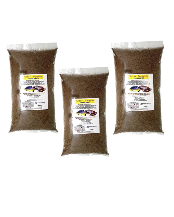 Kit com 3 Pacotes de Massa Japonesa Misso  Pacote 700 Gramas - Pescaria Marca Grife da Pesca - Foto 1 | Grife da Pesca