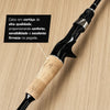 Vara Pesca Carbolux Carbono Im6 17lbs Ação Rápida 1,68m 2p Preto