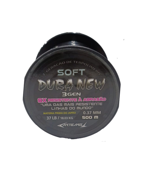 Linha Duranew Soft 500m Preta - Pescaria Marca Grife da Pesca - Foto 2 | Grife da Pesca