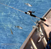 Suporte Vara Pesca Para Barco 3 Posições Manivela Regulável