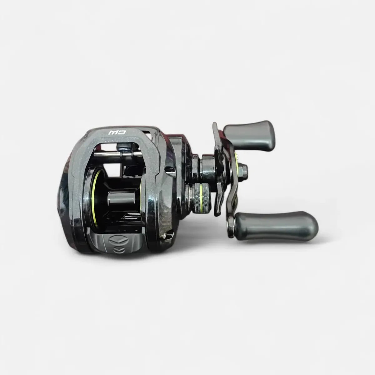 Carretilha Pesca Cw Ds 200 10rol Drag 10kg 2 Carreteis Preto