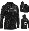 Camisa Mar Negro XProtection Masculino Team Mnf - Pescaria Marca Grife da Pesca - Foto 1 | Grife da Pesca