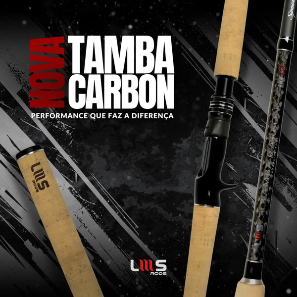 Vara Lumis Tamba Carbon Special 2,10mts 80lbs Carbono Im12 Interiça