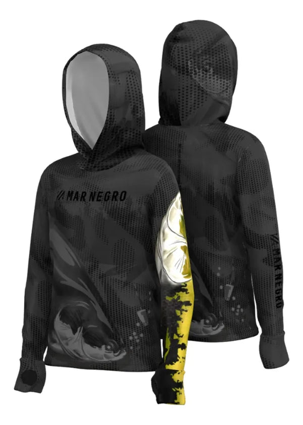 Camiseta Mar Negro Masculina X Protection Sublimada Tamba Infantil n°14