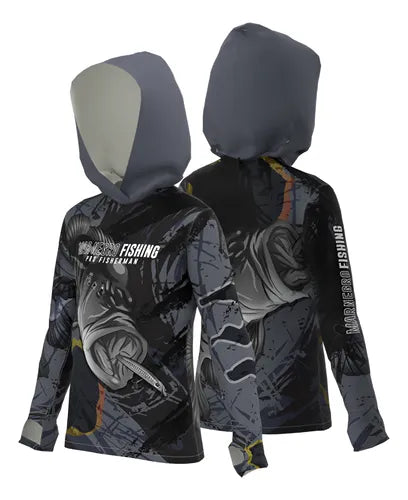 Camiseta Mar Negro X Protection Sublimada Tucunare Ocelo Infantil - Pescaria Marca Grife da Pesca - Foto 1 | Grife da Pesca