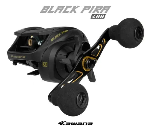 Carretilha Black Pira Kawana 400 - Pescaria Marca Grife da Pesca - Foto 4 | Grife da Pesca