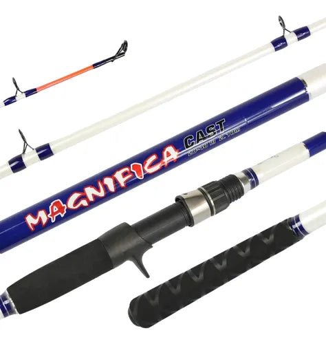 Vara Easy Cast Magnifica P/Carretilha 2 Partes