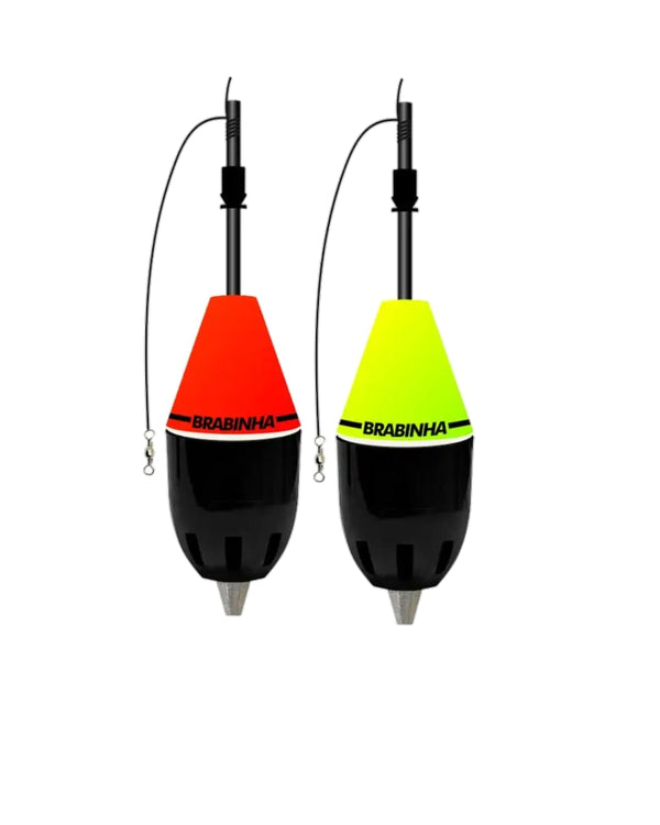 Kit com 2 Boias Cevadeiras JR Brabinha 38g - Pescaria Marca Grife da Pesca - Foto 1 | Grife da Pesca