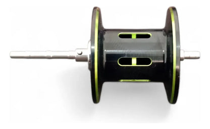 Carretilha Pesca Cw Ds 200 10rol Drag 10kg 2 Carreteis Preto