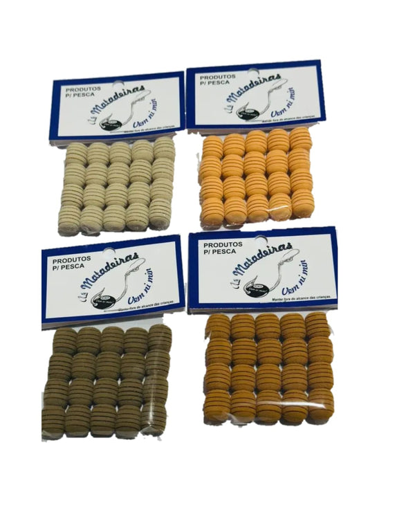 Kit com 4 Pacotes de EVA Riscadinho 12 MM As Matadeiras - Pescaria Marca Grife da Pesca - Foto 1 | Grife da Pesca
