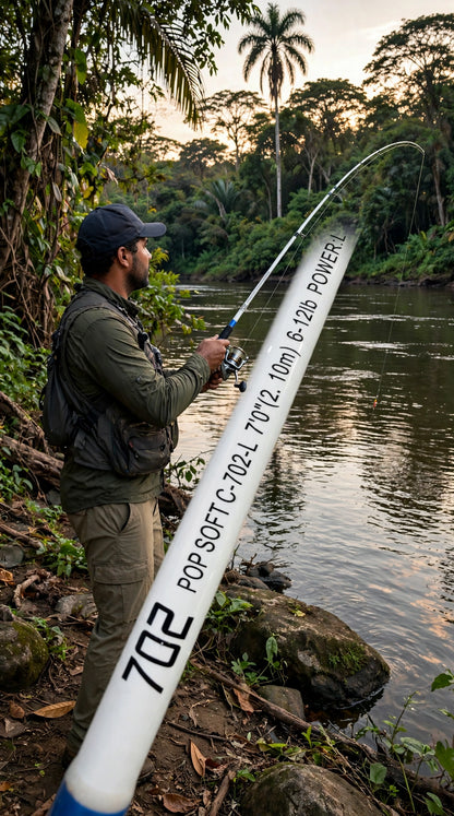 Vara Pop Soft 2,10 Mtrs P/Carretilha Pop Fishing
