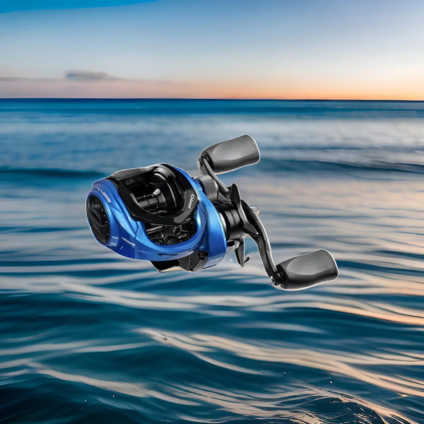 Carretilha Marine Sports Titan Pro 4000 7.31 4 Rolamentos Azul - Pescaria Marca Grife da Pesca - Foto 4 | Grife da Pesca