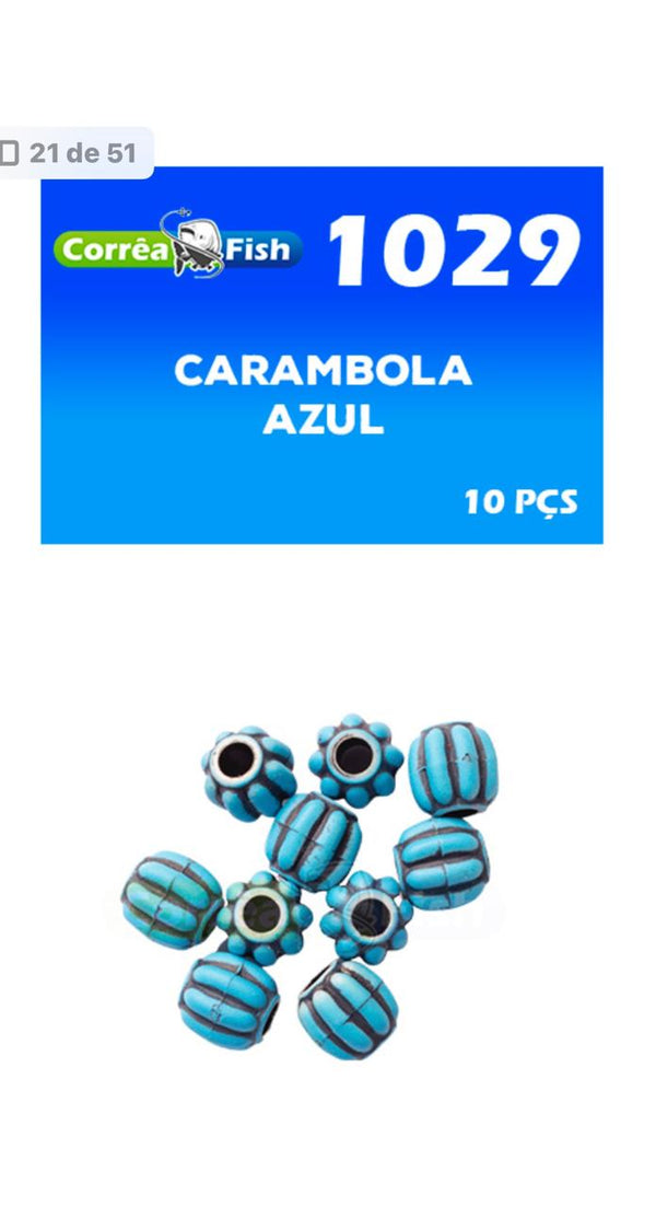 Miçanga Carambola - Pescaria Marca Grife da Pesca - Foto 6 | Grife da Pesca