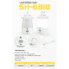 Lanterna de Led Albatroz Recarregável 360° SH-6818 - Pescaria Marca Grife da Pesca - Foto 5 | Grife da Pesca