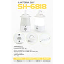 Lanterna de Led Albatroz Recarregável 360° SH-6818 - Pescaria Marca Grife da Pesca - Foto 5 | Grife da Pesca