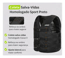 Colete salva vidas Classe 5 Sport Joga Preto - Pescaria Marca Grife da Pesca - Foto 5 | Grife da Pesca