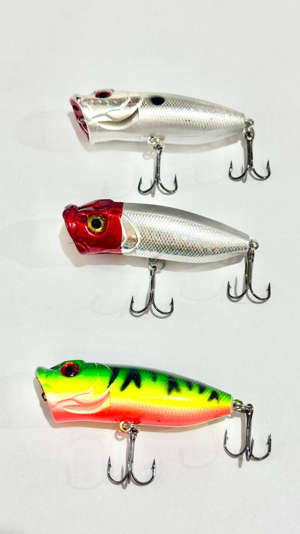 Isca Artificial Popper 7Cm Flutuante - Pescaria Marca Grife da Pesca - Foto 1 | Grife da Pesca