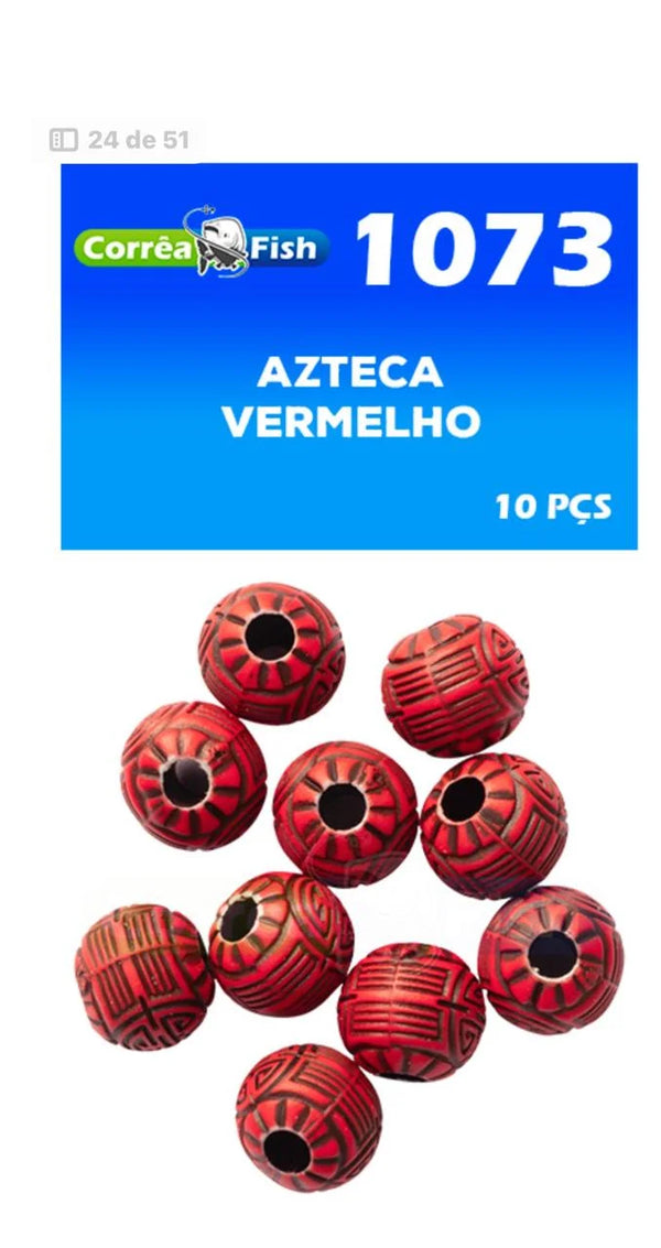 Kit com 7 Pacotes de Miçanga Azteca - Pescaria Marca Grife da Pesca - Foto 8 | Grife da Pesca