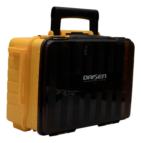 Caixa De Pesca Daisen Ds 408 Cor Amarelo