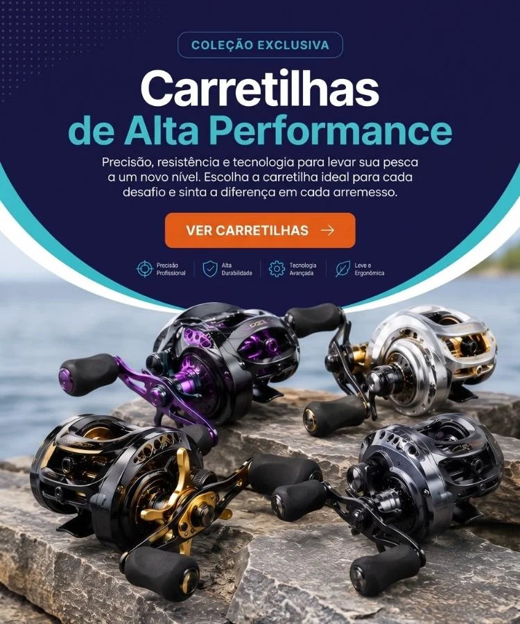 Carretilhas para Pesca