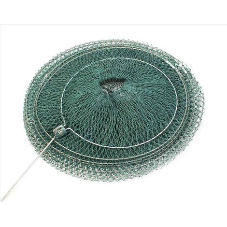 Rede Viveiro Saco De Pesca Para Peixe Sambura Deyu nº4 Cor Verde