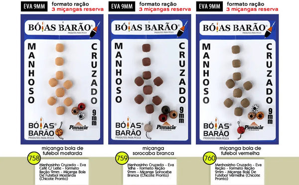 Manhosinho 9mm Cruzado Barão - Pescaria Marca Grife da Pesca - Foto 1 | Grife da Pesca