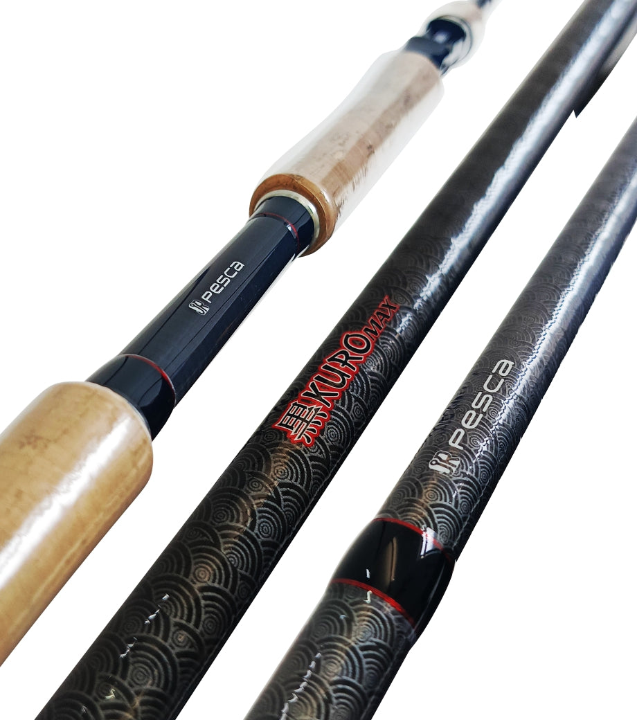 Vara P/Carretilha JR Pesca Kuro Max 2,13 Mtrs 2 Partes