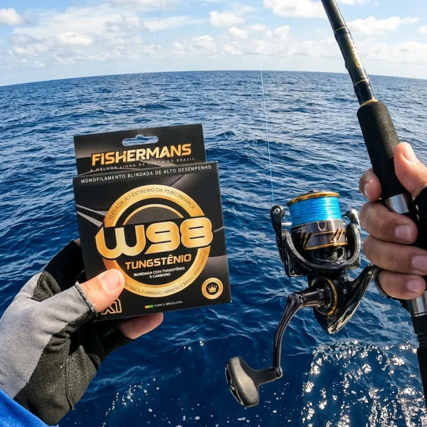 Linha De Pesca Fishermans Monofilamento W98 Tungstênio - Pescaria Marca Grife da Pesca - Foto 5 | Grife da Pesca